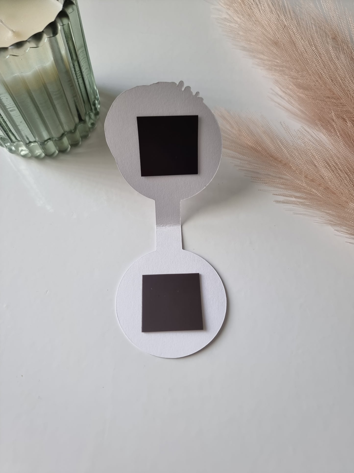 Start with Bismillah round holographic magnetic bookmark